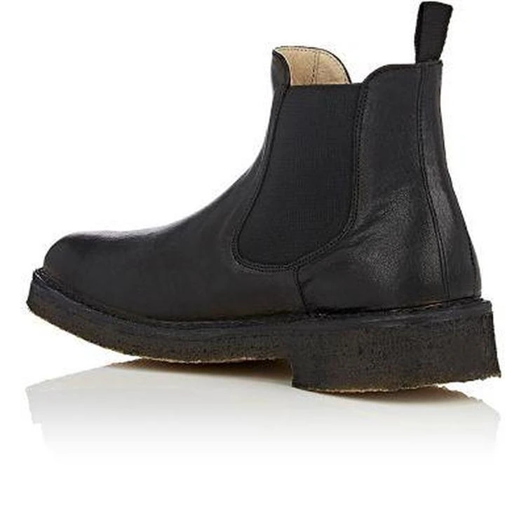 商品Barneys New York|Grained Leather Chelsea Boots,价格¥1320,第3张图片详细描述