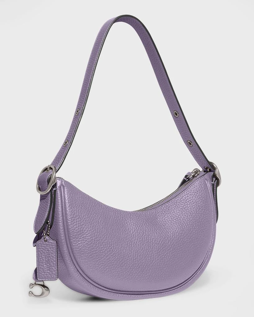 Luna Zip Pebble Leather Shoulder Bag 商品