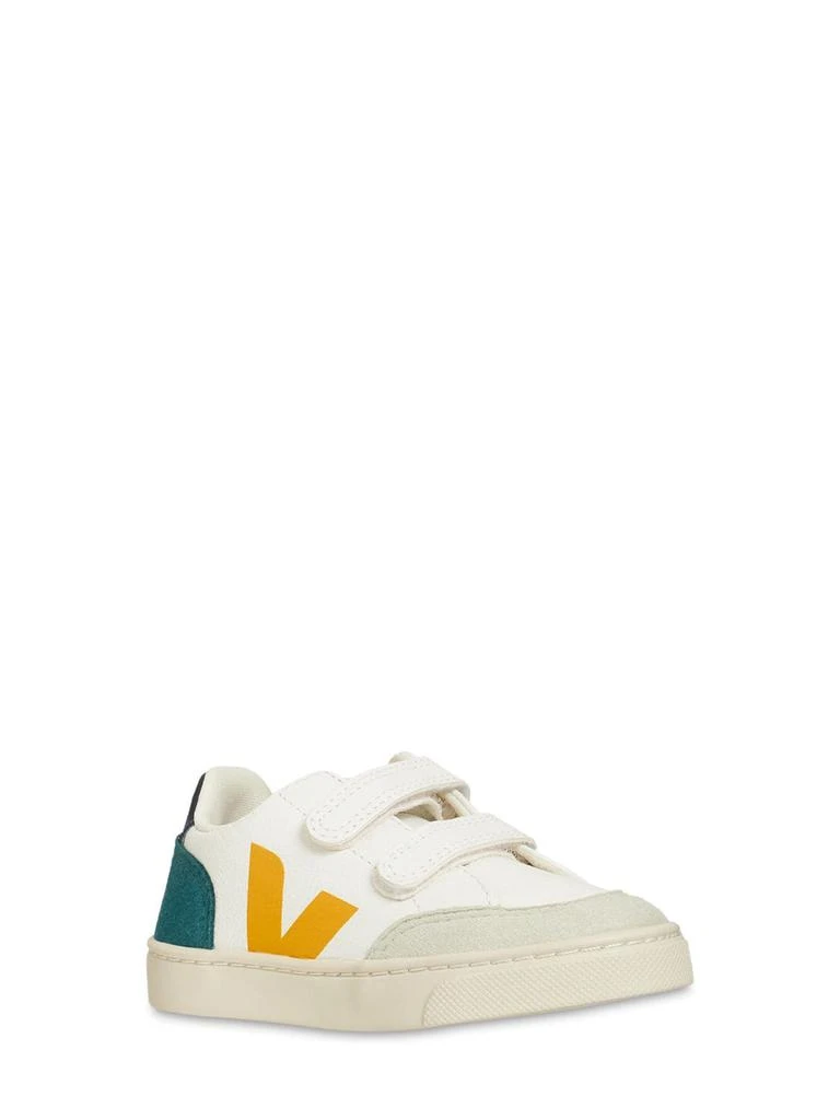 商品Veja|V-12 Chrome-free Leather Strap Sneakers,价格¥593,第2张图片详细描述