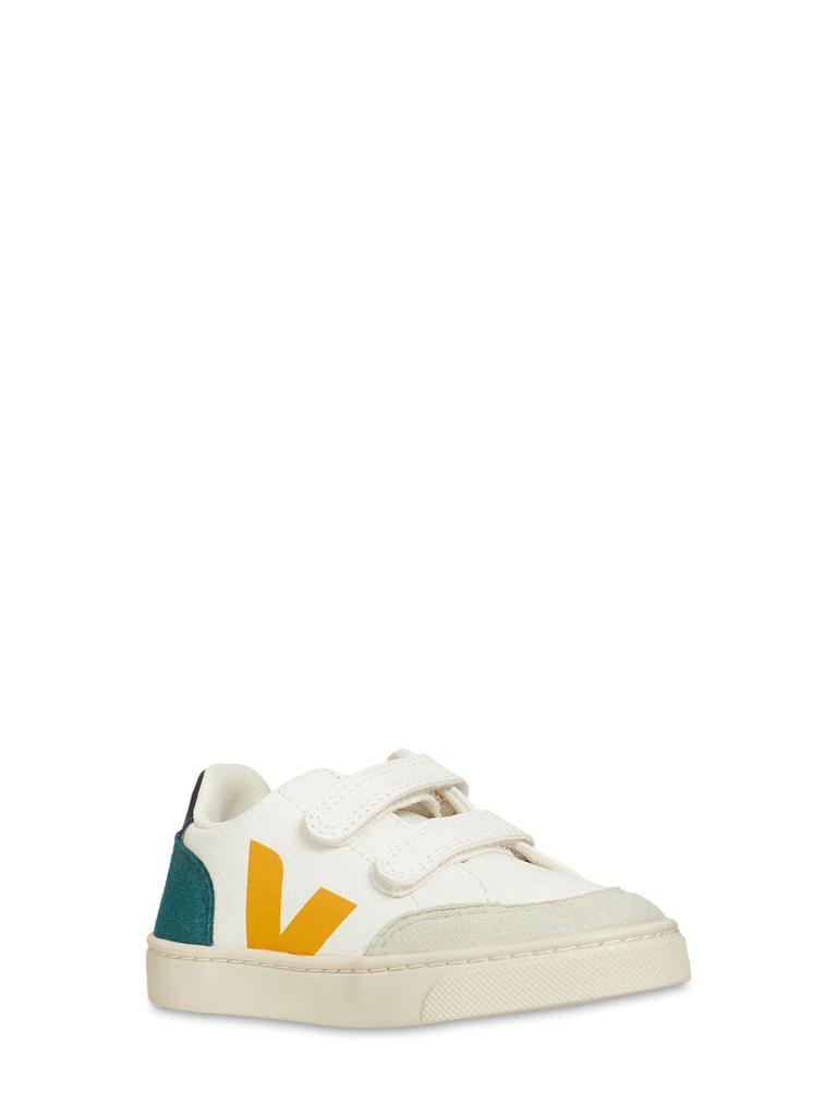 商品Veja|V-12 Chrome-free Leather Strap Sneakers,价格¥733,第4张图片详细描述