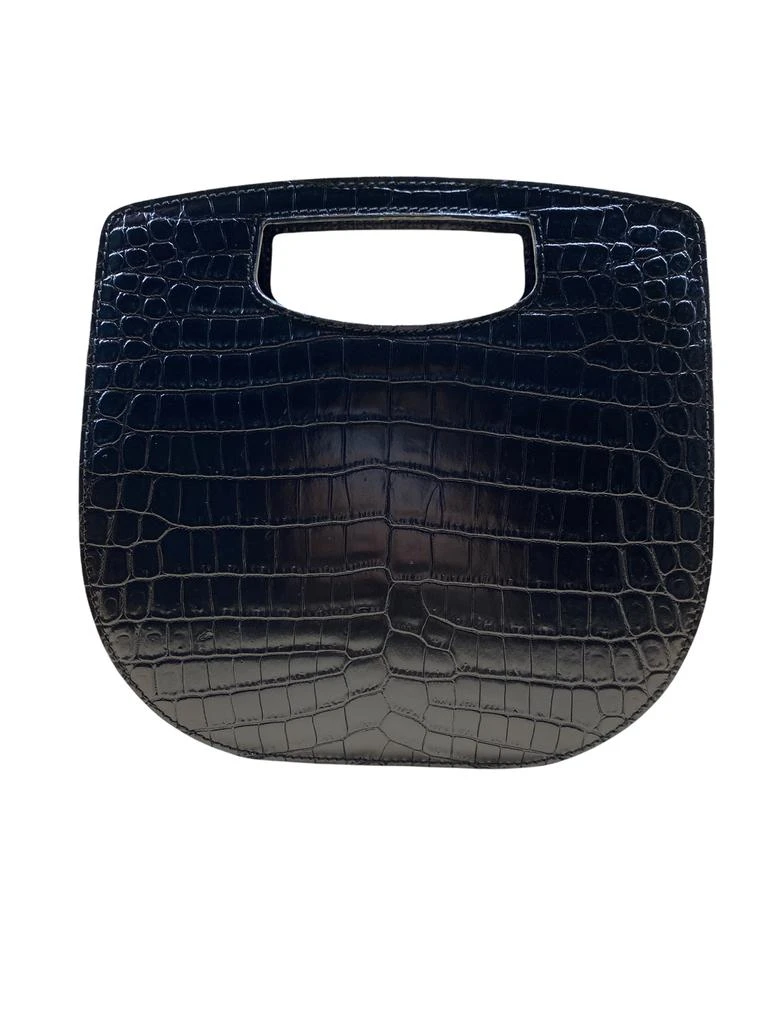 商品Bally|NEW Bally Caya Ladies 6232624 Black Leather Top Handle Bag MSRP,价格¥4079,第2张图片详细描述
