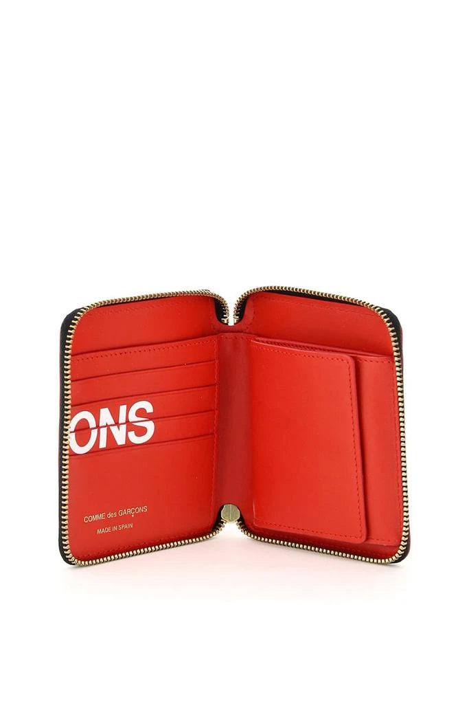 商品Comme des Garcons|Comme des garcons wallet zip-around huge logo wallet,价格¥1225,第2张图片详细描述