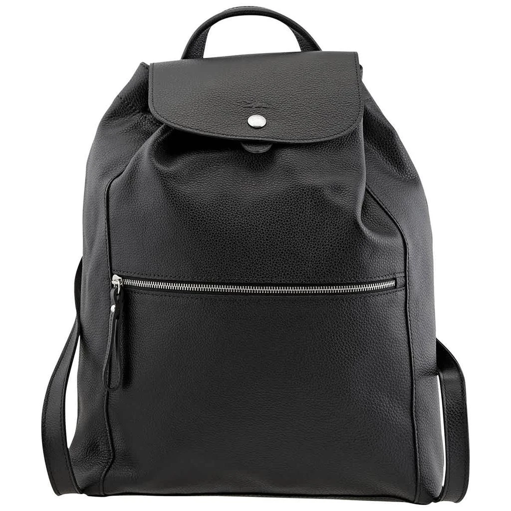商品Longchamp|Longchamp Ladies Le Foulonne Black Leather Backpack,价格¥2119,第2张图片详细描述