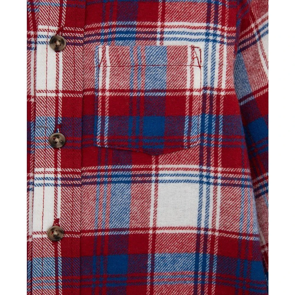 商品Little Me|Baby Boys Plaid Woven Shirt and Pant Set,价格¥108,第4张图片详细描述
