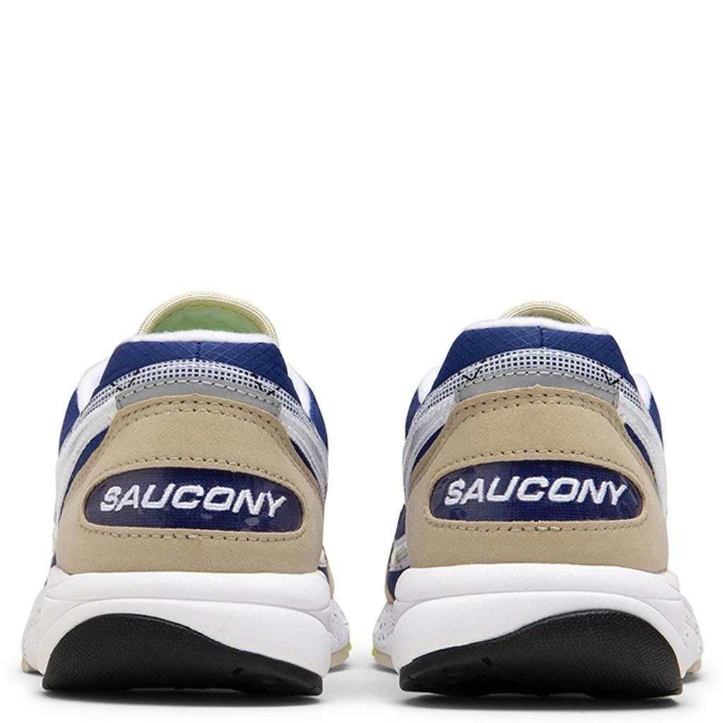 商品Saucony|Saucony Aya - Grey/Blue/Neon,价格¥425,第4张图片详细描述