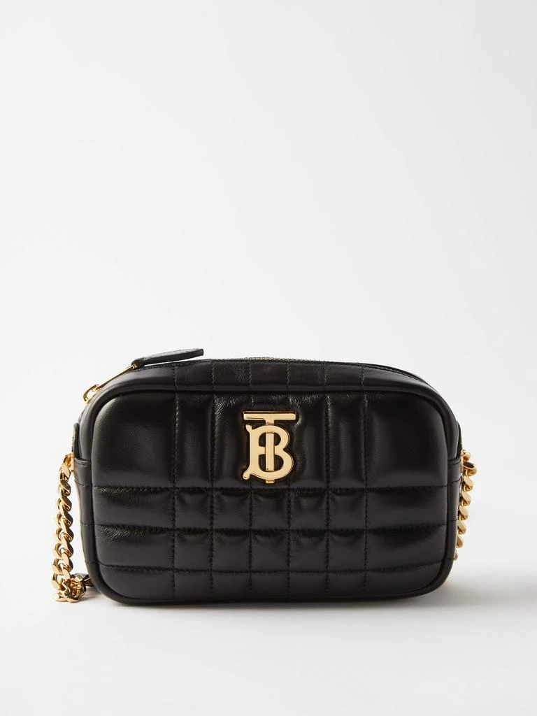 商品Burberry|Lola mini quilted-leather cross-body bag,价格¥9289,第3张图片详细描述