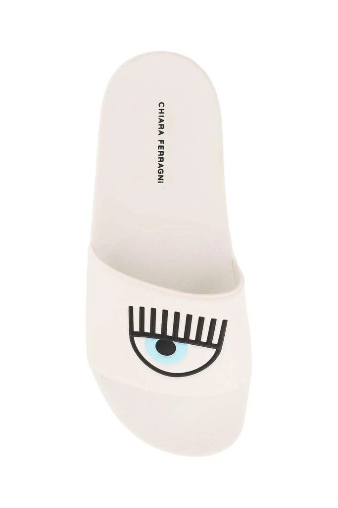 商品Chiara Ferragni|Chiara Ferragni 'Eyestar' Rubber Slides,价格¥463,第2张图片详细描述