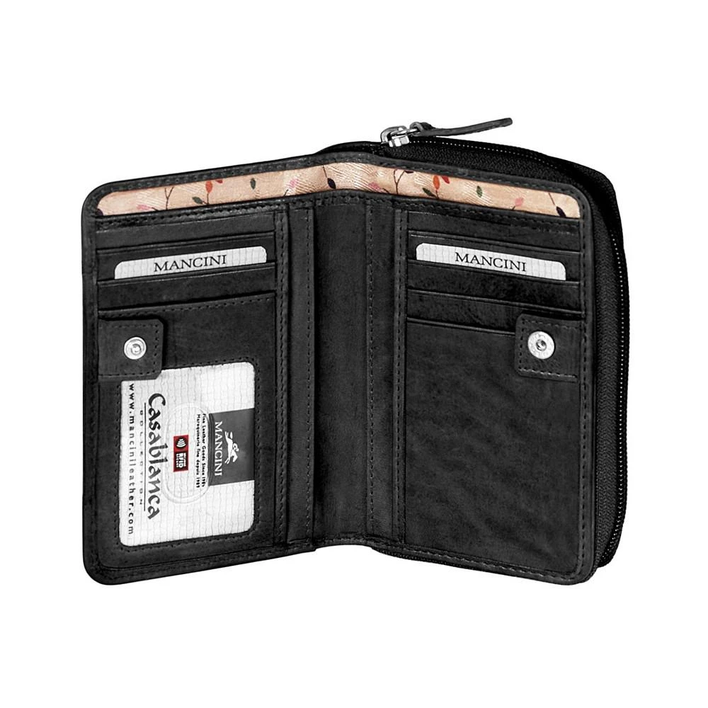 Casablanca Collection RFID Secure Small Clutch Wallet 商品