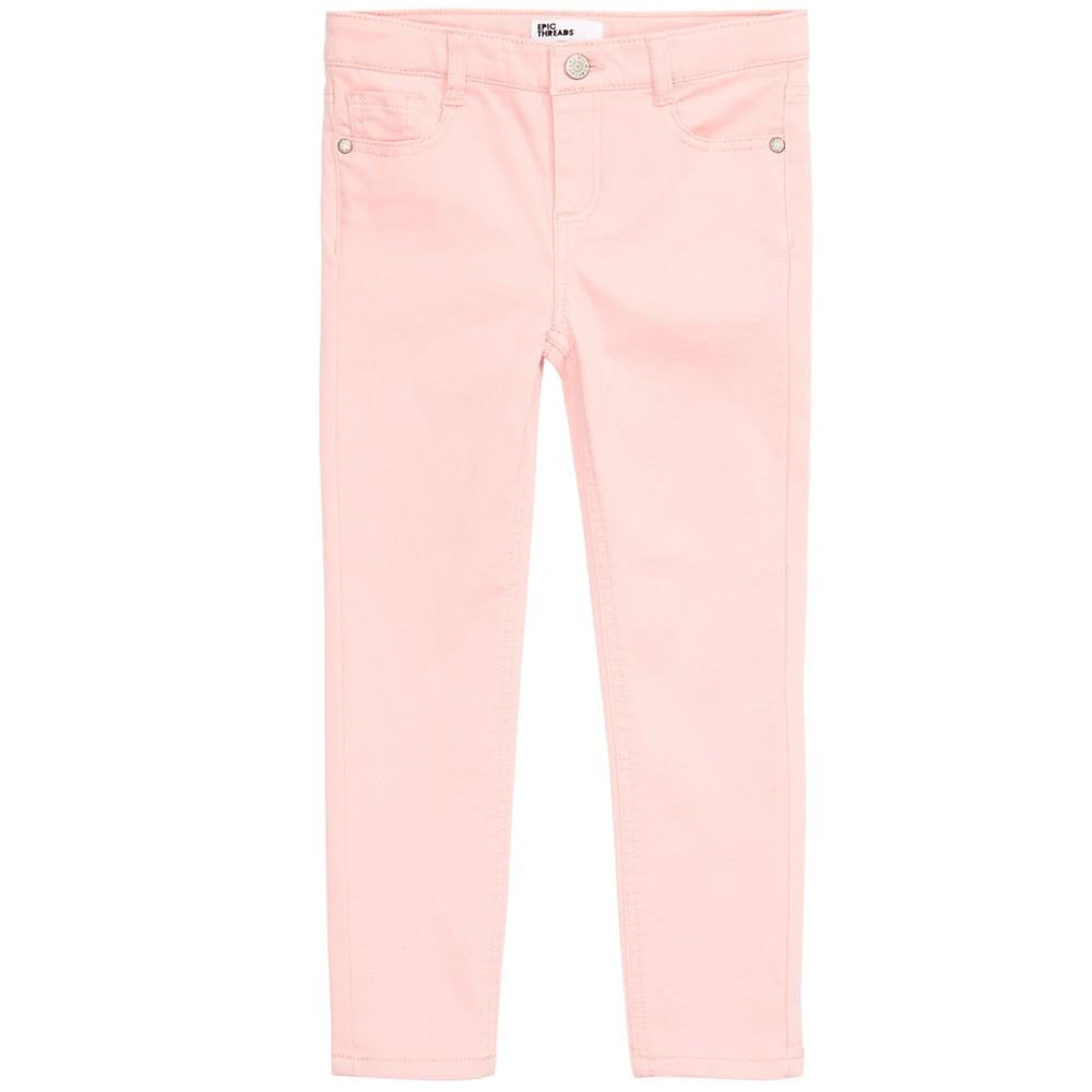 商品Epic Threads|Toddler and Little Girls Sateen Jeans, Created for Macy's,价格¥279,第1张图片