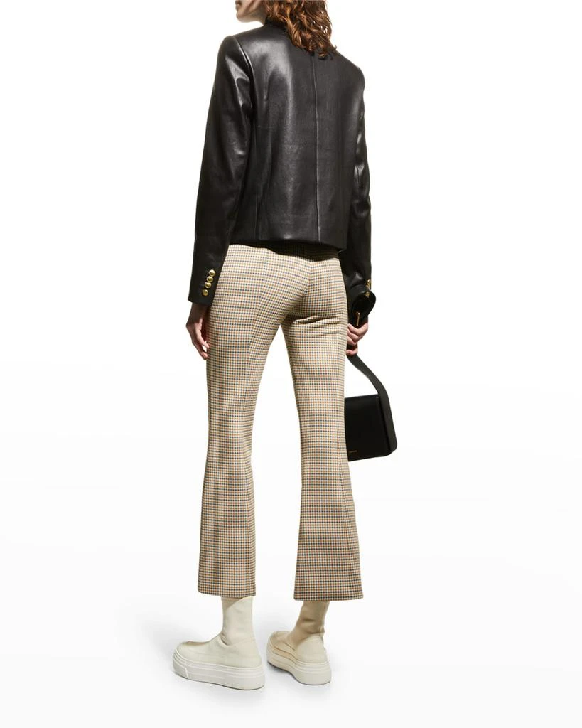 商品ROSETTA GETTY|Plonge Leather Tailored Jacket,价格¥18212,第4张图片详细描述