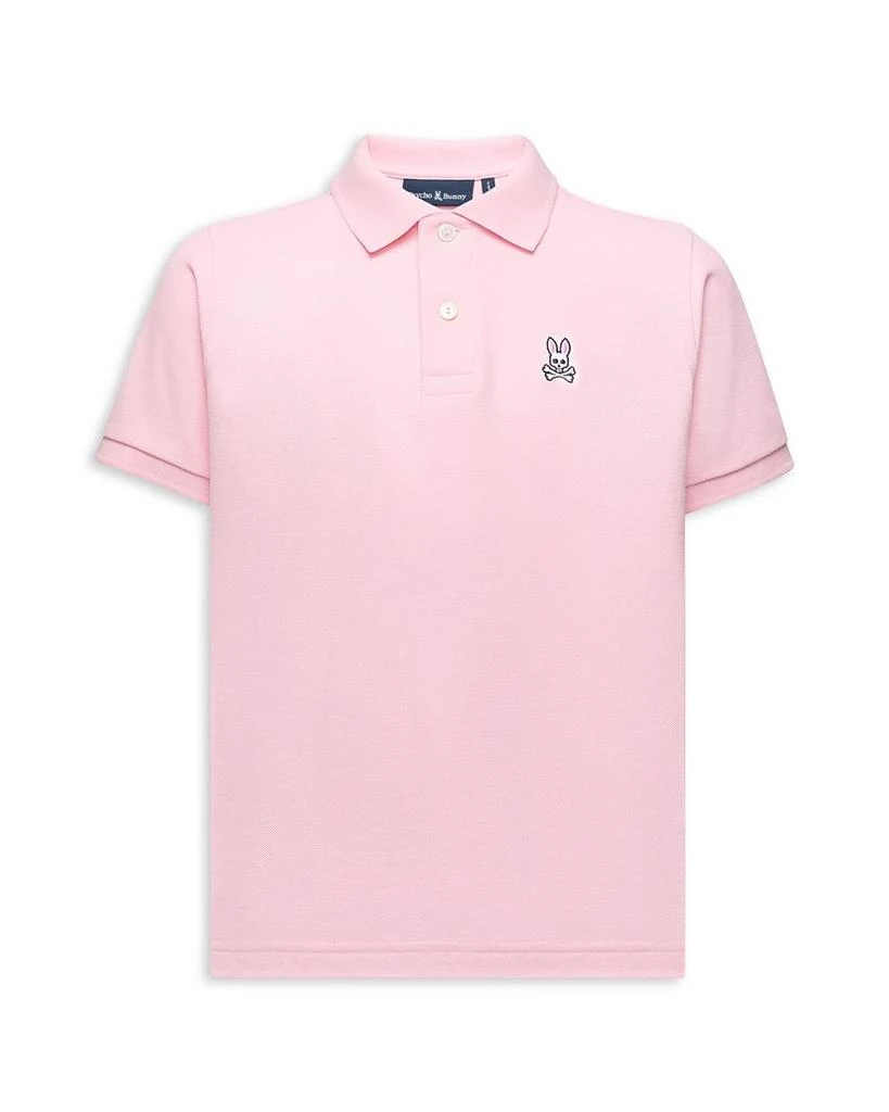 商品Psycho Bunny|Unisex Classic Piqué Polo - Little Kid, Big Kid,价格¥443,第1张图片