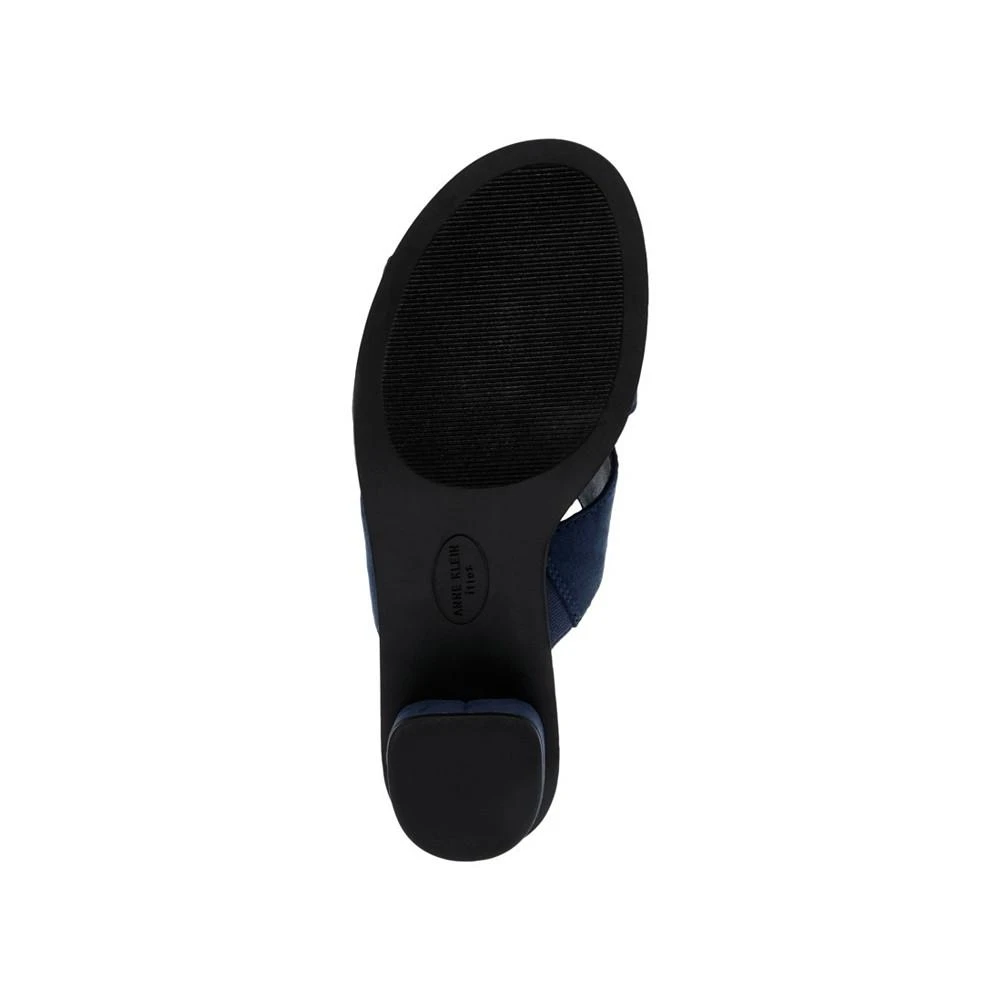 商品Anne Klein|Women's Timmy Block Heel Slide Sandals,价格¥507,第5张图片详细描述
