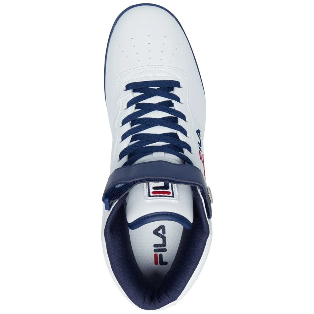 商品Fila|Men's Vulc 13 Mid Plus Casual Sneakers from Finish Line,价格¥188,第5张图片详细描述