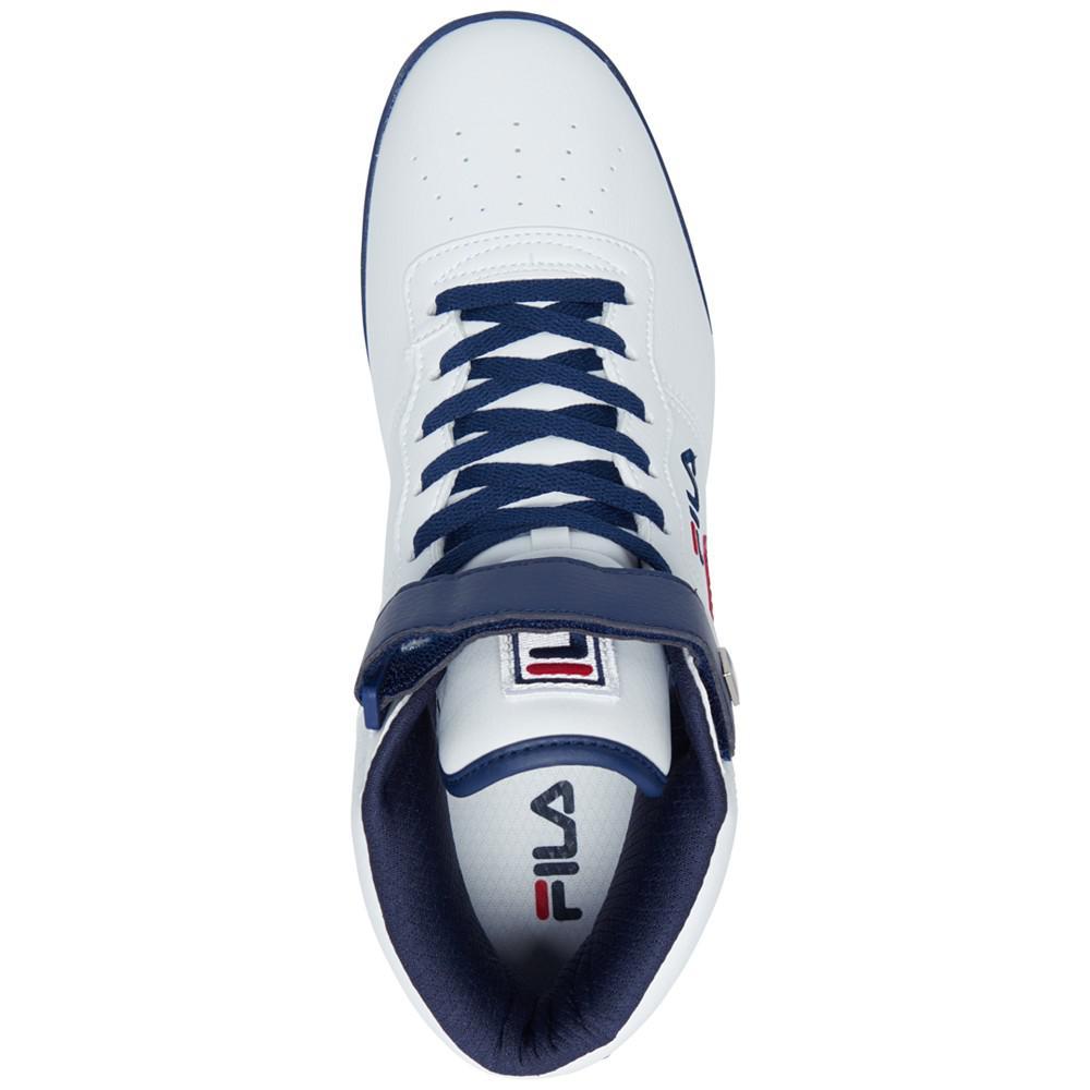 商品Fila|Men's Vulc 13 Mid Plus Casual Sneakers from Finish Line,价格¥280,第7张图片详细描述