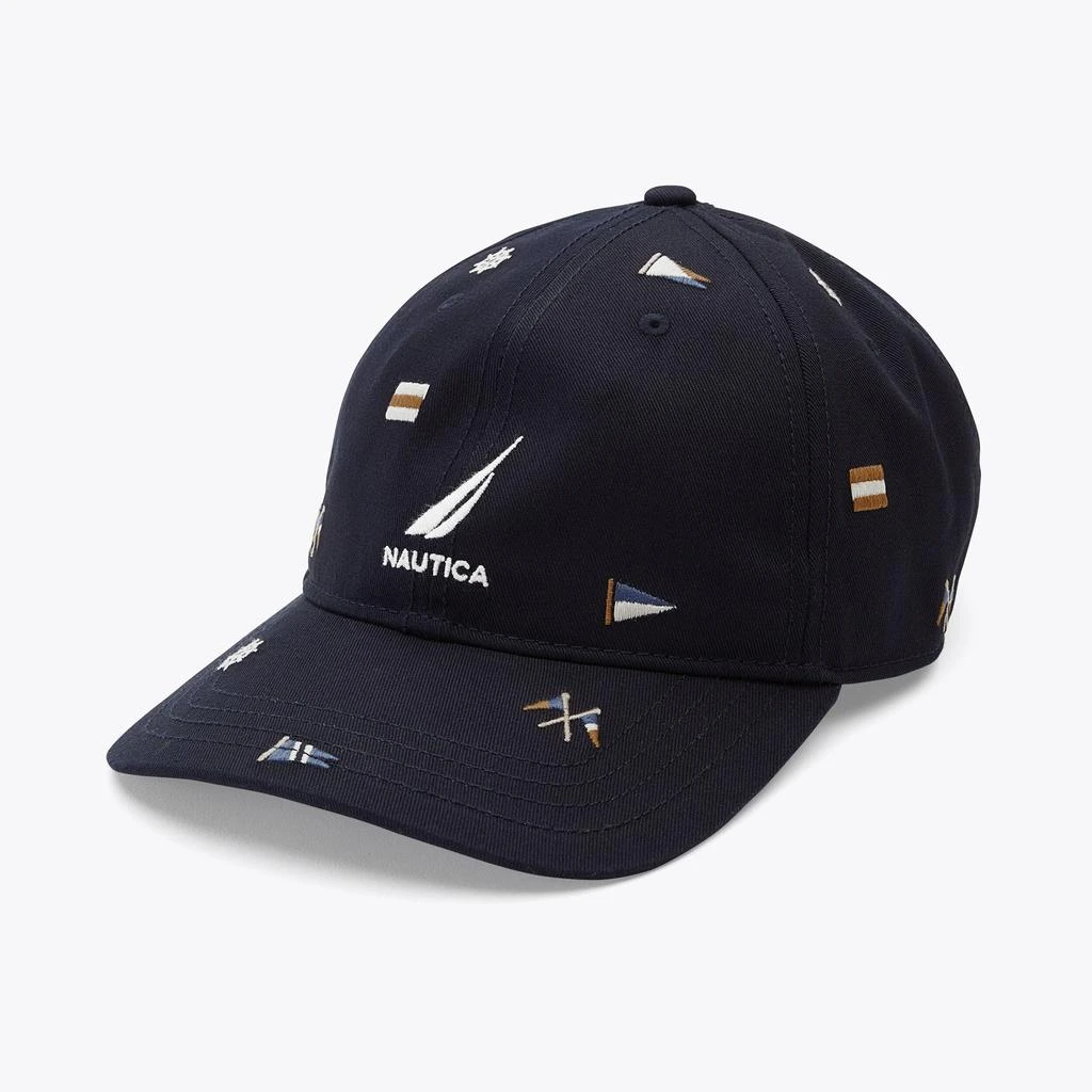 商品Nautica|Nautica Mens Printed Cap,价格¥59,第2张图片详细描述