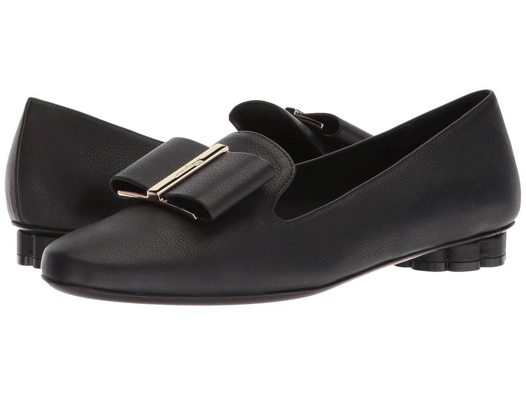 商品Salvatore Ferragamo|Sarno Bow Loafer,价格¥2319-¥4983,第1张图片