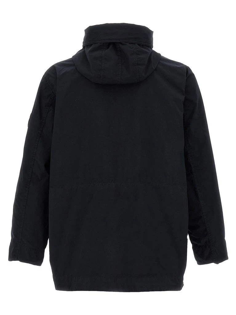 商品Stone Island|Light Compact Touch Poly-Tc Casual Jackets And Parka Blue,价格¥6249,第2张图片详细描述