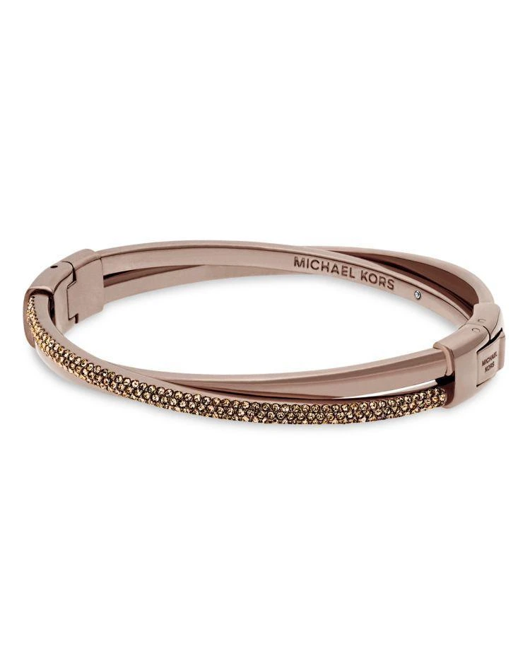 商品Michael Kors|Crossover Pavé Bangle,价格¥760,第1张图片