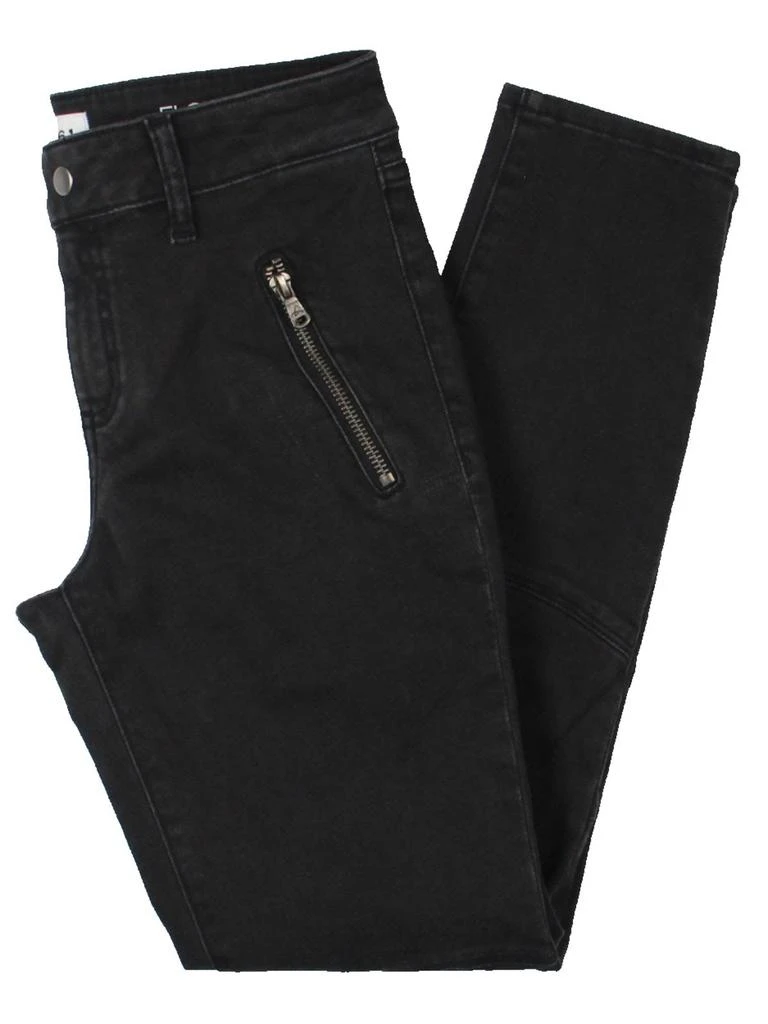 商品DL1961|Florence Womens Denim Patchwork Skinny Jeans,价格¥302,第1张图片