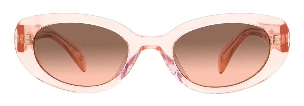 商品Rag & Bone|Rag & Bone Women's Ann Sunglasses RNB1061S 35JN4 Pink 52mm,价格¥436,第2张图片详细描述