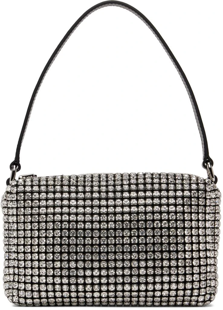 商品Alexander Wang|Silver Medium Heiress Bag,价格¥6308,第1张图片