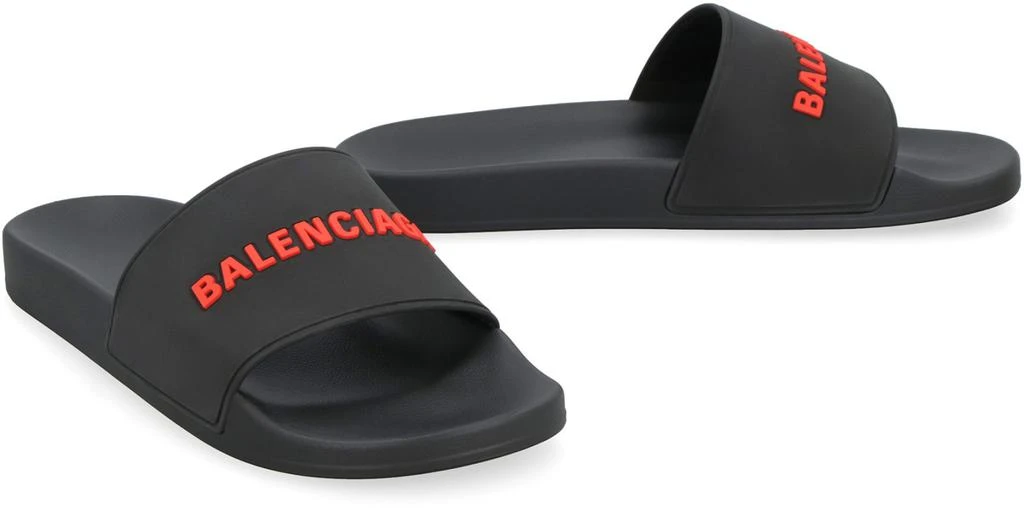 商品Balenciaga|Pool Slide Rubber Sandals,价格¥2064,第3张图片详细描述