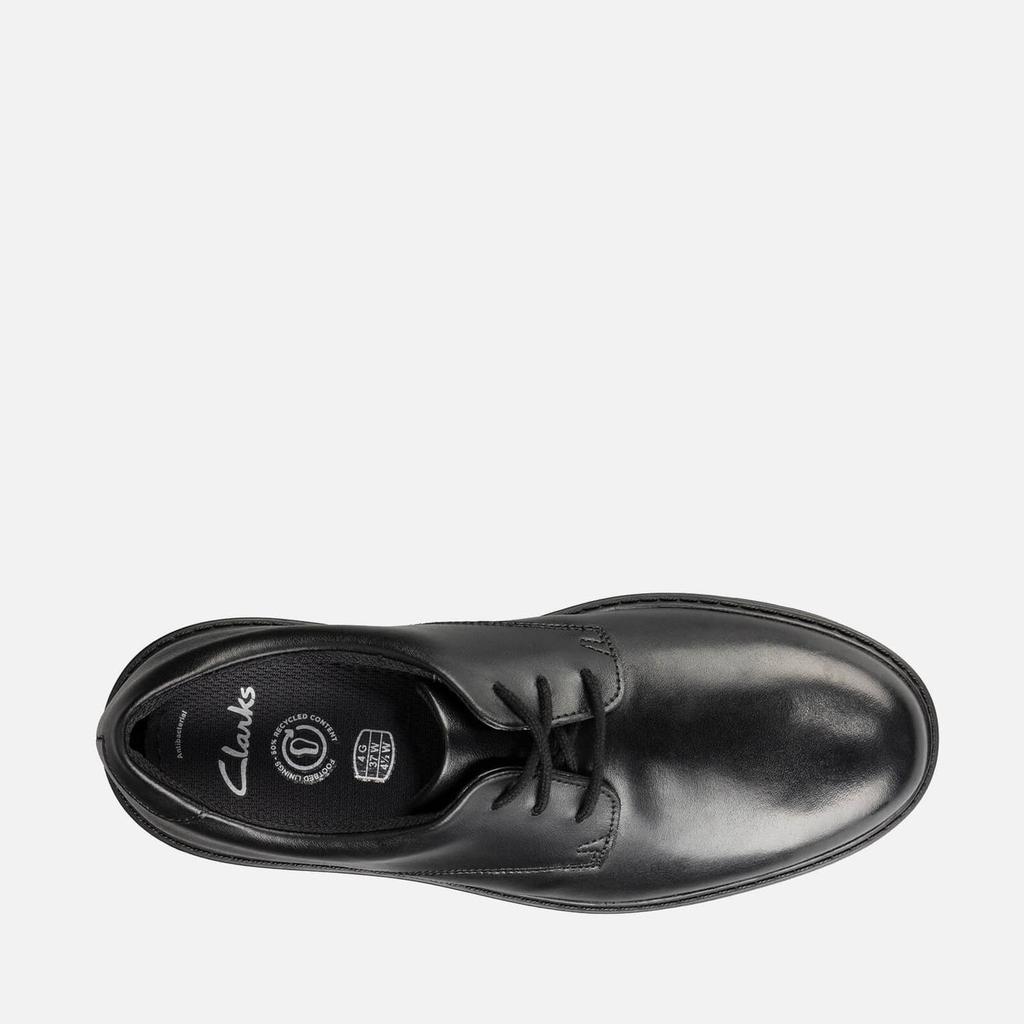 商品Clarks|Clarks Youth Loxham Leather Derby Shoes,价格¥427-¥444,第4张图片详细描述