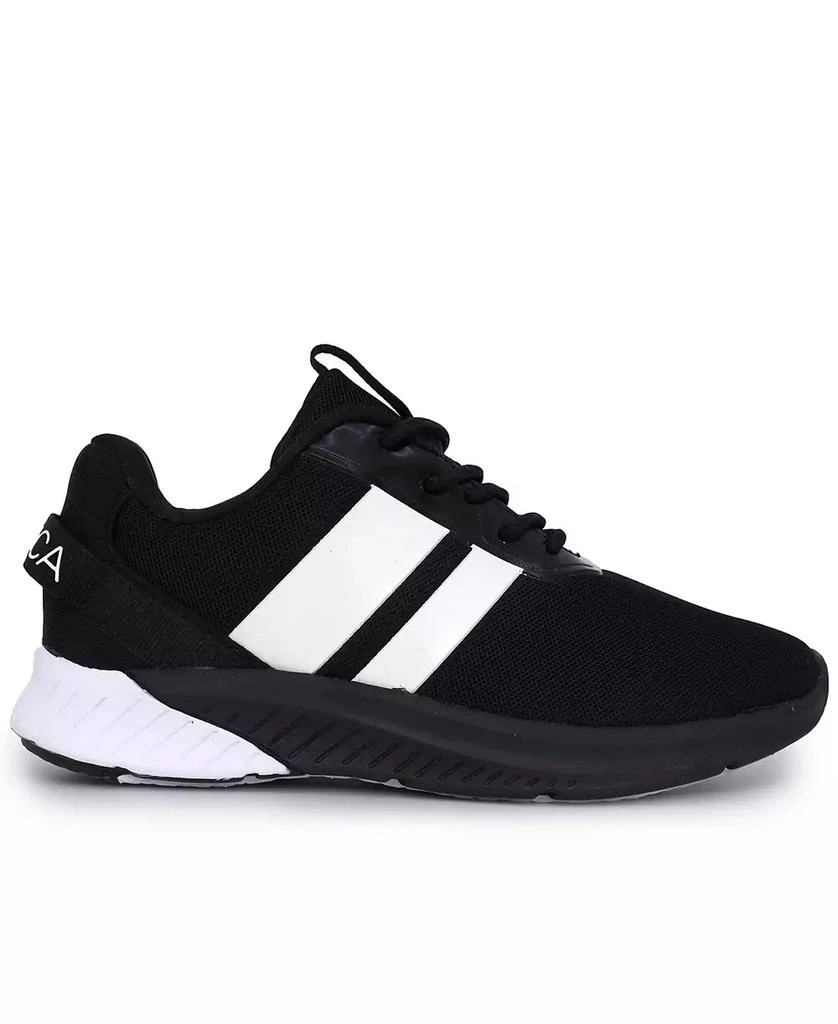 商品Nautica|Little Boys Manalapin Mesh Lace Up Sneaker,价格¥334,第2张图片详细描述