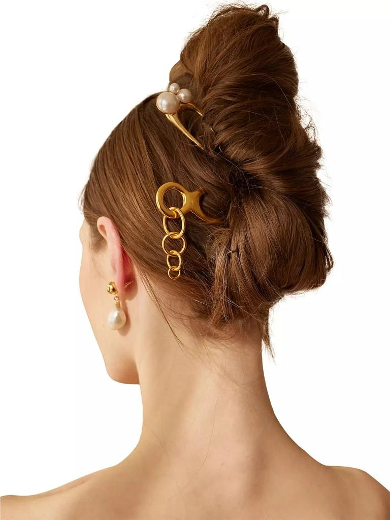 商品Lelet NY|Pacey Hoop Glossy Hair Pin,价格¥672,第2张图片详细描述