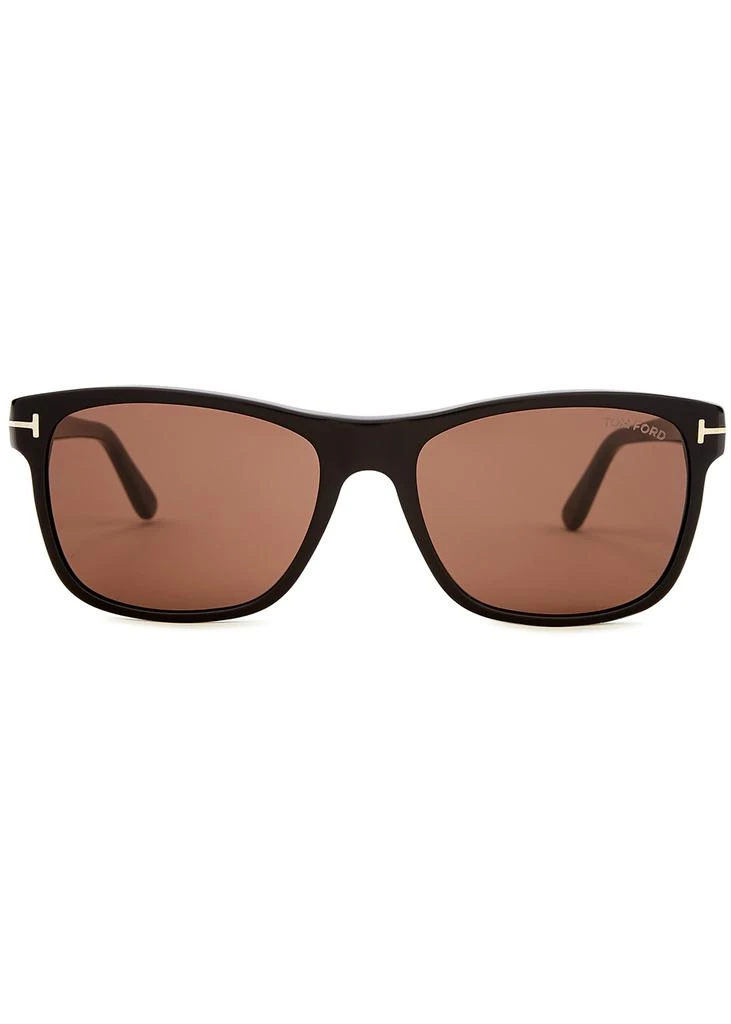 商品Tom Ford|Black square-frame sunglasses,价格¥2412,第2张图片详细描述