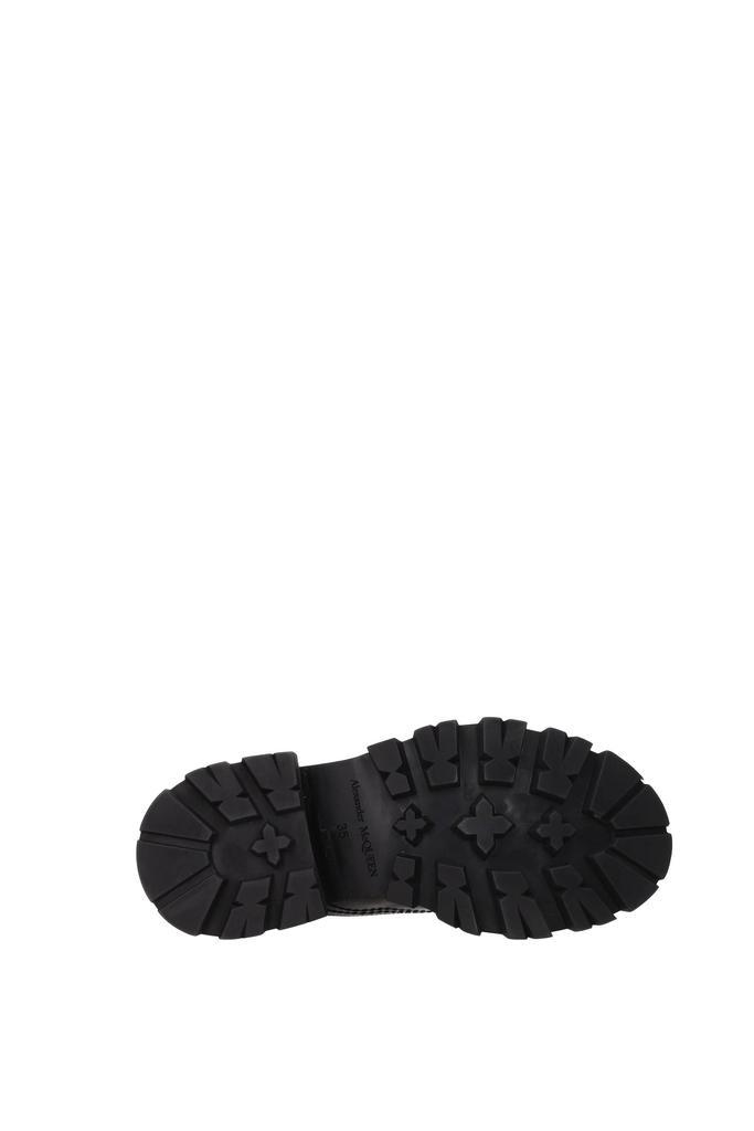 商品Alexander McQueen|女式 黑色皮革踝靴,价格¥2913,第7张图片详细描述