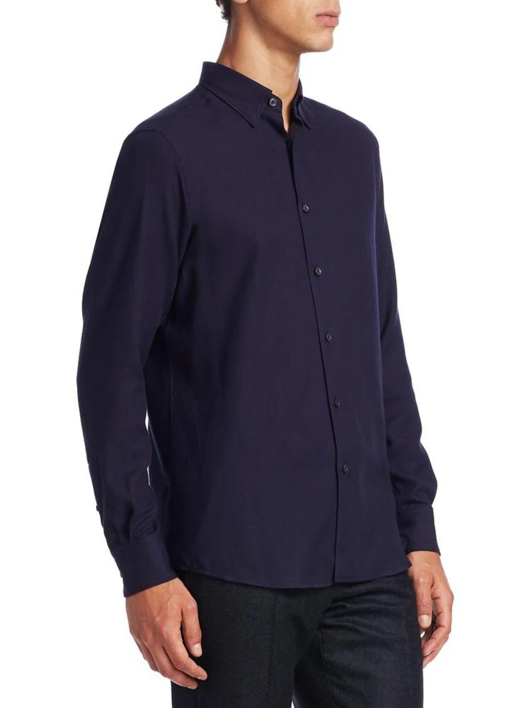 商品Zegna|Basic Casual Button-Down Shirt,价格¥1100,第3张图片详细描述