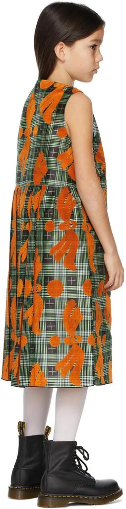 商品CHOPOVA LOWENA|Kids Orange & Green Kilt Dress,价格¥855,第4张图片详细描述