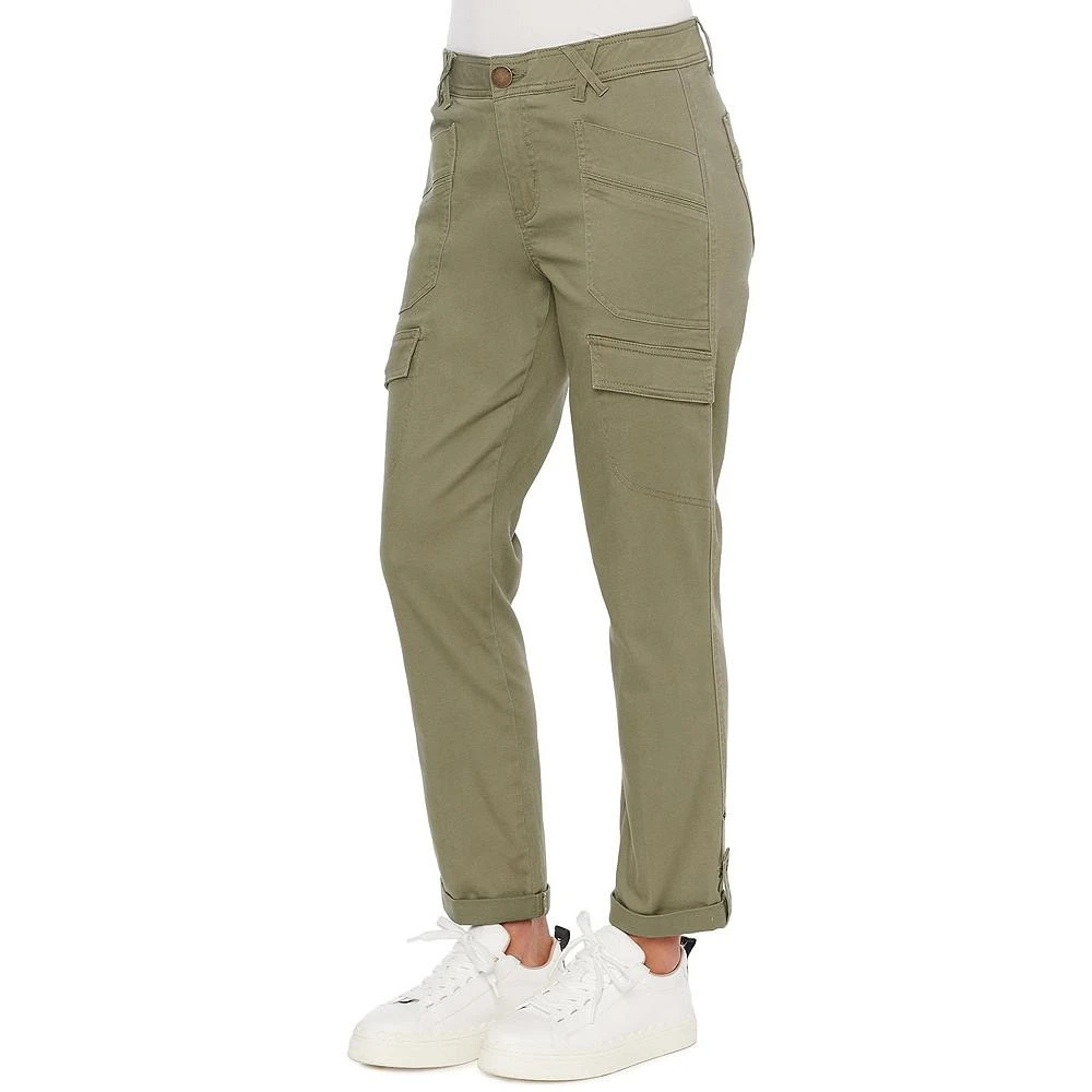 商品Democracy|Women's Ab Solution High Rise Patch Pocket Roll Cuff Jeans,价格¥507,第1张图片