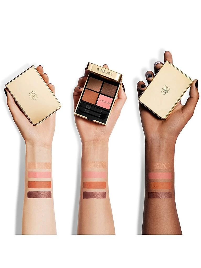 商品Guerlain|Ombres G Quad Eyeshadow Palette,价格¥633,第5张图片详细描述