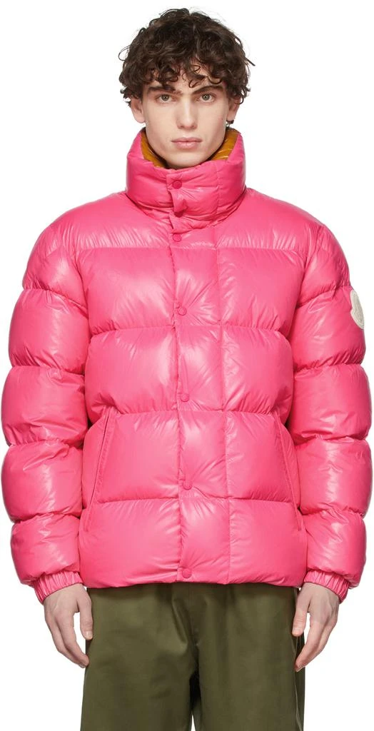 商品Moncler|2 Moncler 1952 Pink Down Dervo Jacket,价格¥13327,第1张图片