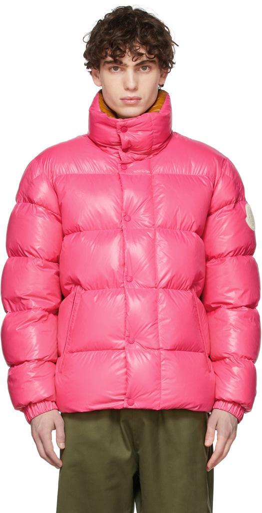 商品Moncler|2 Moncler 1952 Pink Down Dervo Jacket,价格¥11751,第1张图片