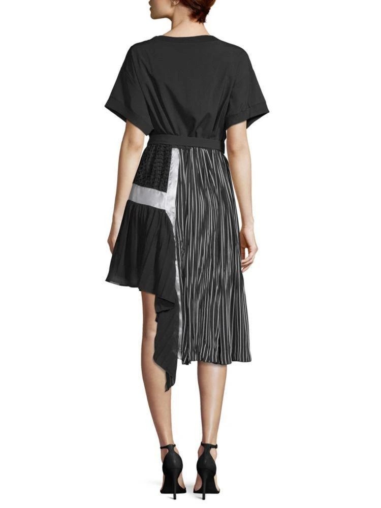 商品Haute Rogue|Mixed-Media T-Shirt Dress,价格¥396,第2张图片详细描述
