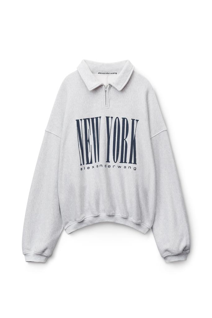 NY PUFF GRAPHIC SWEATSHIRT IN TERRY商品第1张图片规格展示