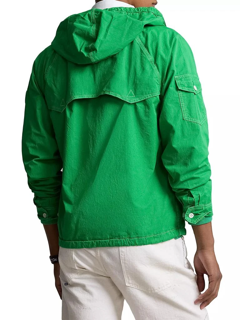 商品Ralph Lauren|Hooded Twill Bomber Jacket,价格¥1131,第4张图片详细描述