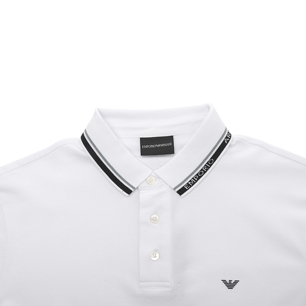 EMPORIO ARMANI 男白色短袖T恤 3L1FAE-1JPTZ-0153商品第3张图片规格展示