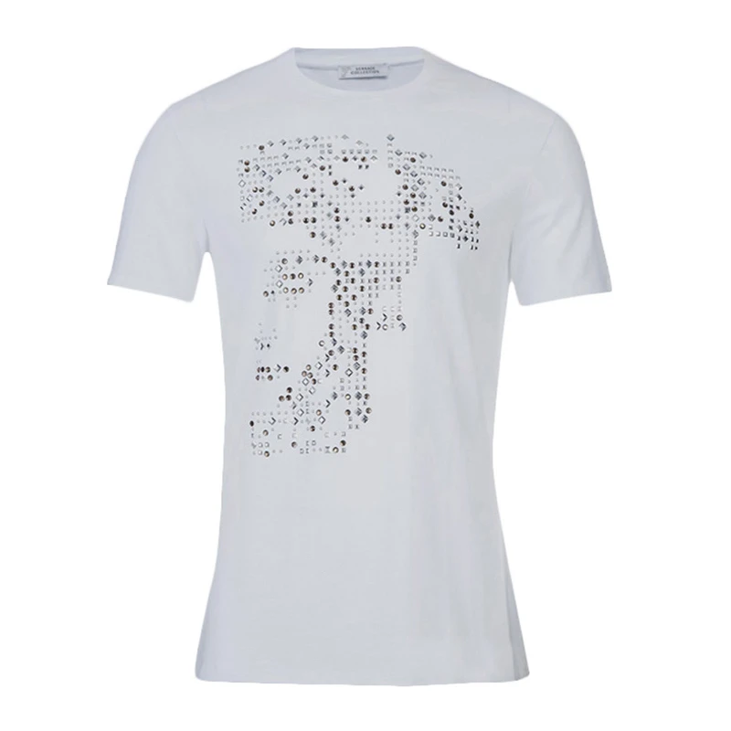商品[国内直发] Versace|VERSACE COLLECTION 范思哲 男士棉质T恤 V800610-0143-1001,价格¥1239,第1张图片