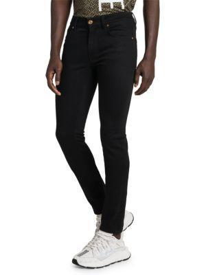 商品Versace|Skinny Stretch Five-Pocket Jeans,价格¥1689,第5张图片详细描述