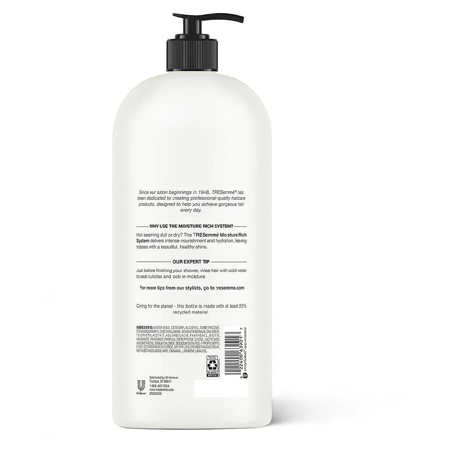 商品TRESemme|Moisture Rich Conditioner with Pump Moisture Rich,价格¥83,第2张图片详细描述