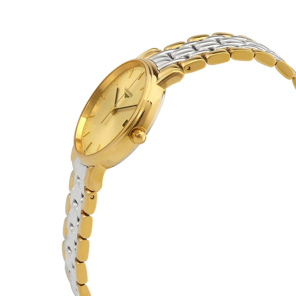 商品Longines|Longines Presence Quartz Gold Dial Ladies Watch L4.320.2.32.7,价格¥4058,第2张图片详细描述