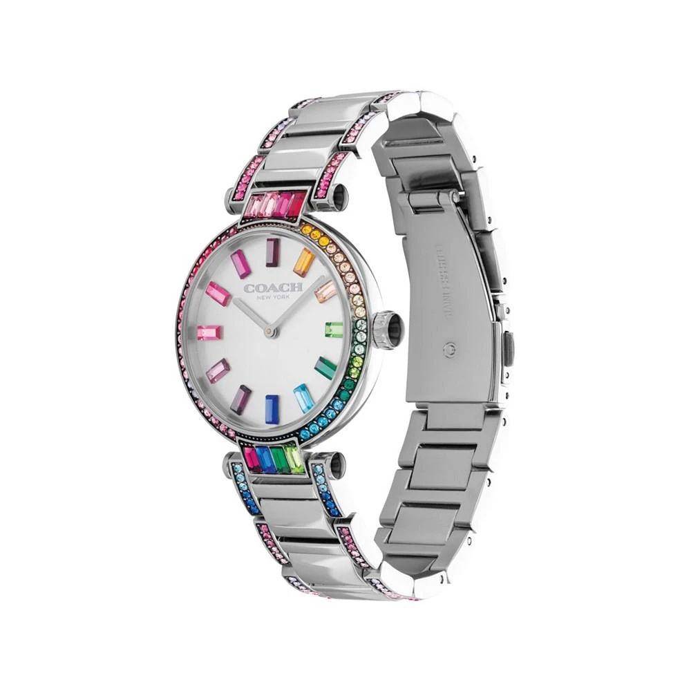 商品Coach|Women's Cary Stainless Steel Bracelet Watch 34mm,价格¥2981,第1张图片