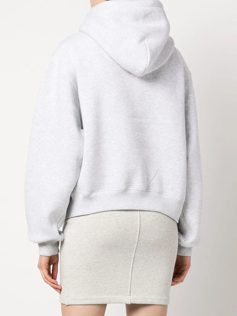 商品Alexander Wang|T BY ALEXANDER WANG WOMEN PUFF LOGO HOODIE IN STRUCTURED TERRY,价格¥1473,第3张图片详细描述