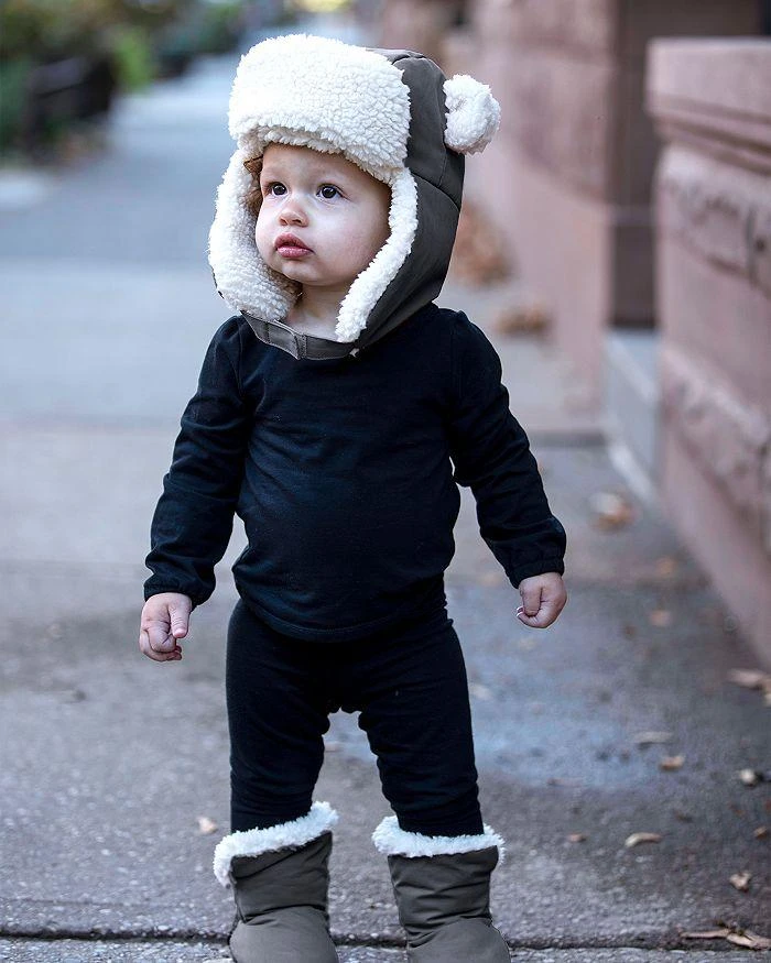 商品7AM Enfant|Unisex The Cub Hat & Benji Mittens Set - Baby,价格¥476,第2张图片详细描述