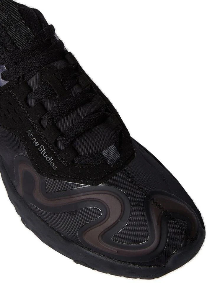 商品Acne Studios|Acne Studios Ribbon Logo Lace-Up Sneakers,价格¥3217,第5张图片详细描述