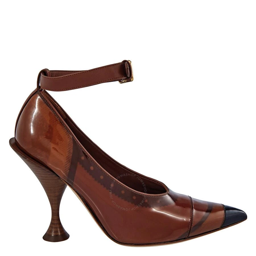 商品Burberry|Ladies Evan 105 Pointed-toe Court Pumps,价格¥1024,第1张图片